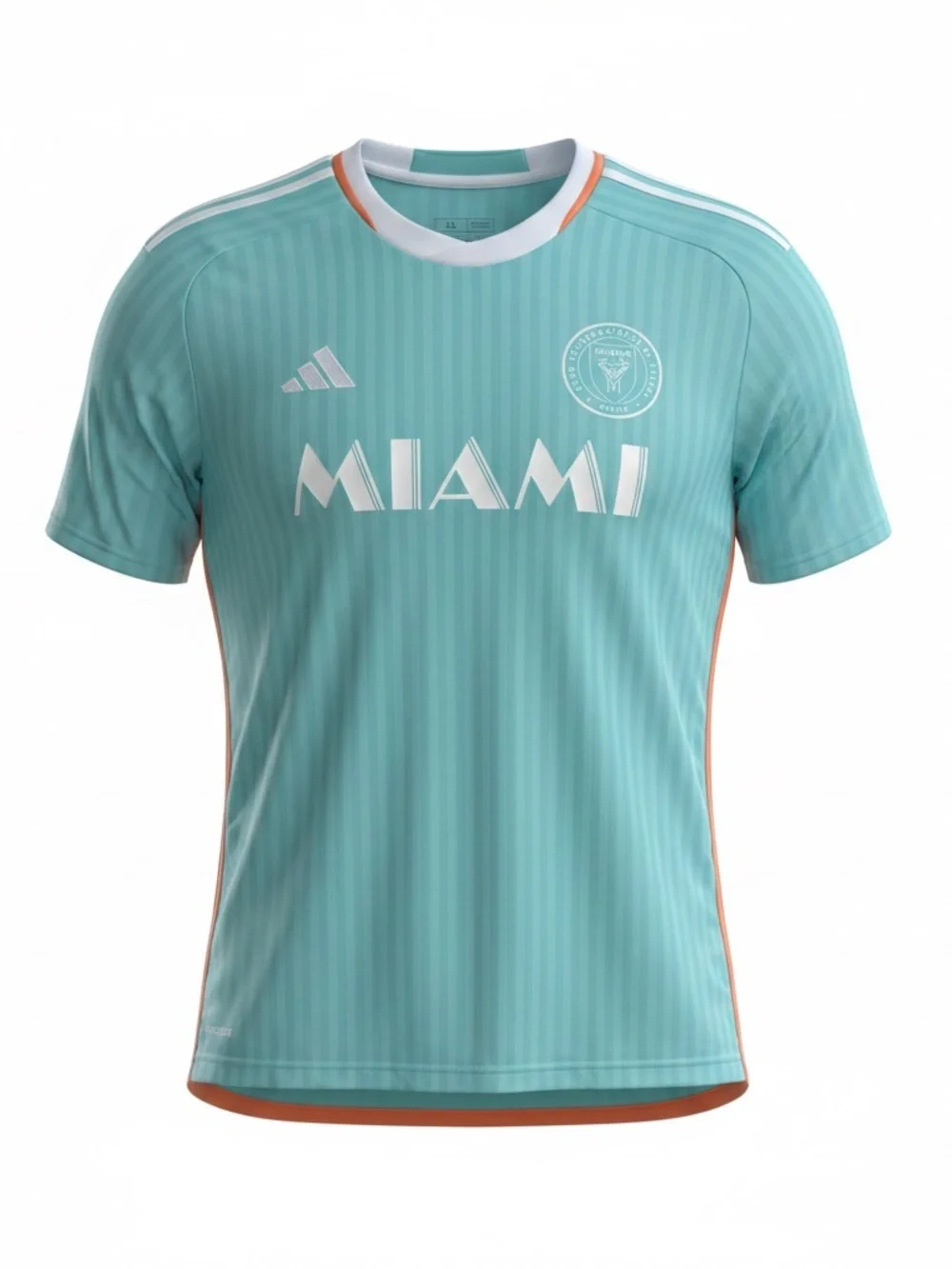 New W/ Tags! Men's Adidas Inter Miami CF 2025 MLS Jersey Aqua Aeroready Size XL